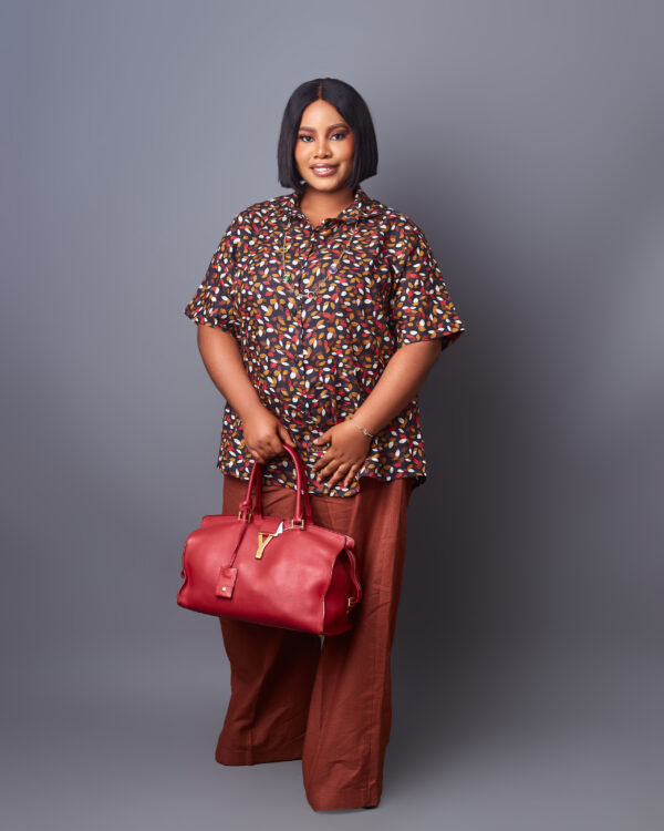 TIMELESS BROWN FLORAL 2 PIECE PANT SET