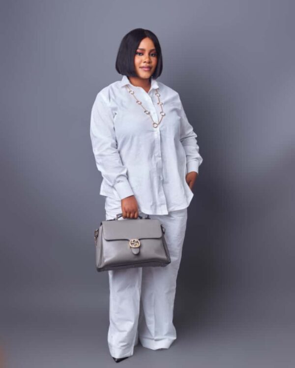 TIMELESS LONG SLEEVED LINEN 2 PIECE PANT SET